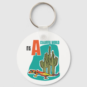 Chaveiro É um mundo colorido