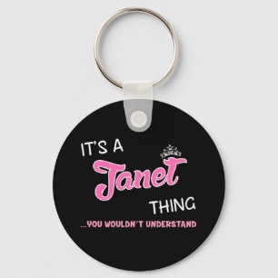 Chaveiro É uma coisa da Janet que você não entenderia