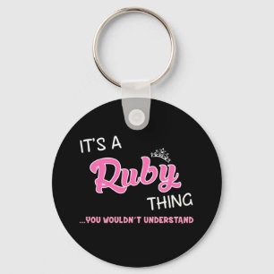 Chaveiro É uma coisa da Ruby que você não entenderia