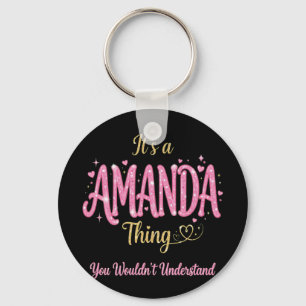 Chaveiro É Uma Coisa de Amanda Rosa Dourado Presente para M