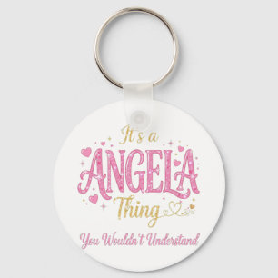 Chaveiro É Uma Coisa de Angela Rosa Dourado Presente para M