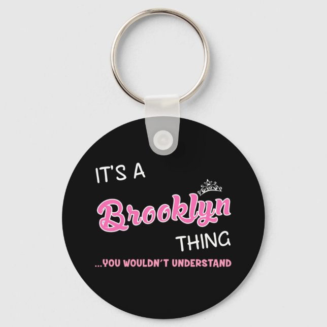 Chaveiro É uma coisa do Brooklyn que você não entenderia (Frente)