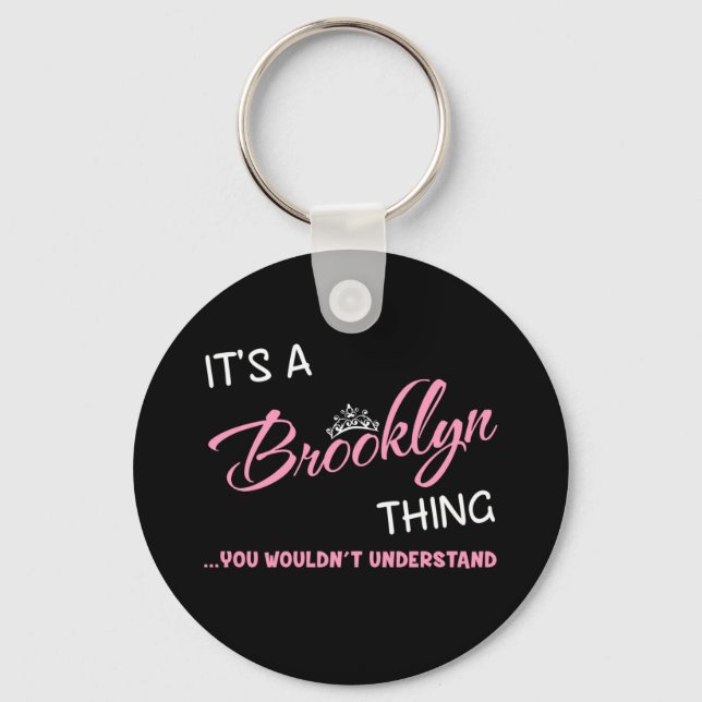 Chaveiro É uma coisa do Brooklyn que você não entenderia (Frente)