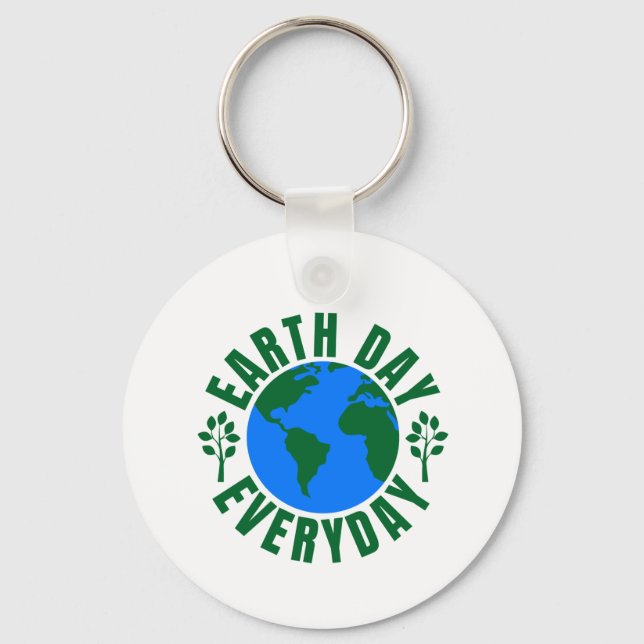 Chaveiro Earth Day Everyday (Frente)