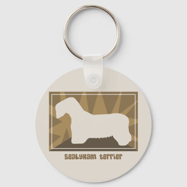 Chaveiro Earthy Sealyham Terrier (Frente)