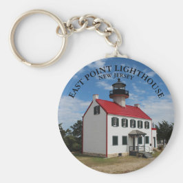 Chaveiro East Point Lighthouse, New Jersey Keyring
