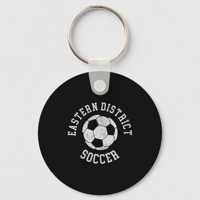 Chaveiro Eastern District Soccer Retro Distressed 90s Vinta (Frente)