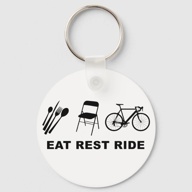 Chaveiro Eat Rest Ride (Frente)