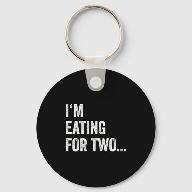 Chaveiro Eating For Two Drinking For Three Couples Shirts _ (Frente)