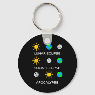 Chaveiro Eclipse Lunar Eclipse Solar Apocalipse