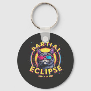 Chaveiro Eclipse Parcial 2025 Astronomy KItten Amantes