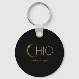 Chaveiro Eclipse Solar 2024 Eclipse Solar Total Estado Ohio