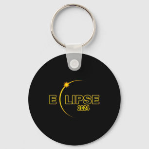 Chaveiro Eclipse Solar 2024 Eclipse Total do Sol 4.08.24 So