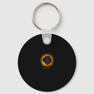 Chaveiro Eclipse Solar 2024 Longa Folha