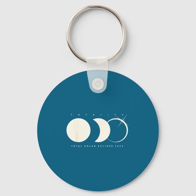 Chaveiro Eclipse Solar Eclipse Total Design (Frente)