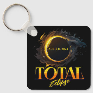 Chaveiro Eclipse Solar Total 2024 abril 8