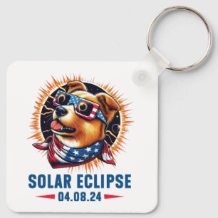 Chaveiro Eclipse Solar Total abril de 2024
