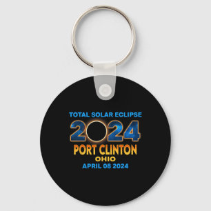 Chaveiro Eclipse Solar Total Clinton Ohio 2024
