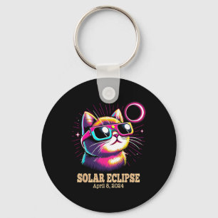 Chaveiro Eclipse Solar Total do Gato 8 de abril