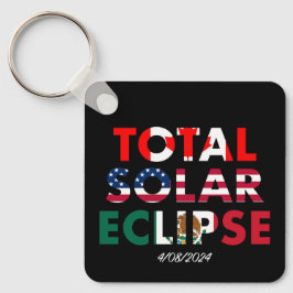 Chaveiro Eclipse Solar Total Personalizável