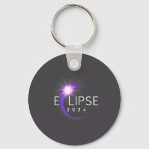 Chaveiro Eclipse Total da América 04 08 24 Eclipse Total do