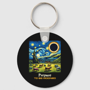 Chaveiro Eclipse Total do Sol no Campo Prepare-se Para