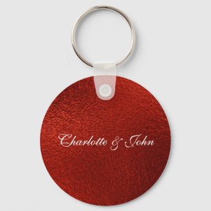 Chaveiro Economias chiques reais do vermelho o presente