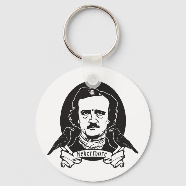 Chaveiro Edgar Allan Poe (Frente)
