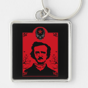 Chaveiro Edgar Allan Poe Black Raven