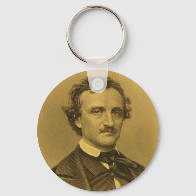 Chaveiro Edgar Allan Poe Portrait (Frente)