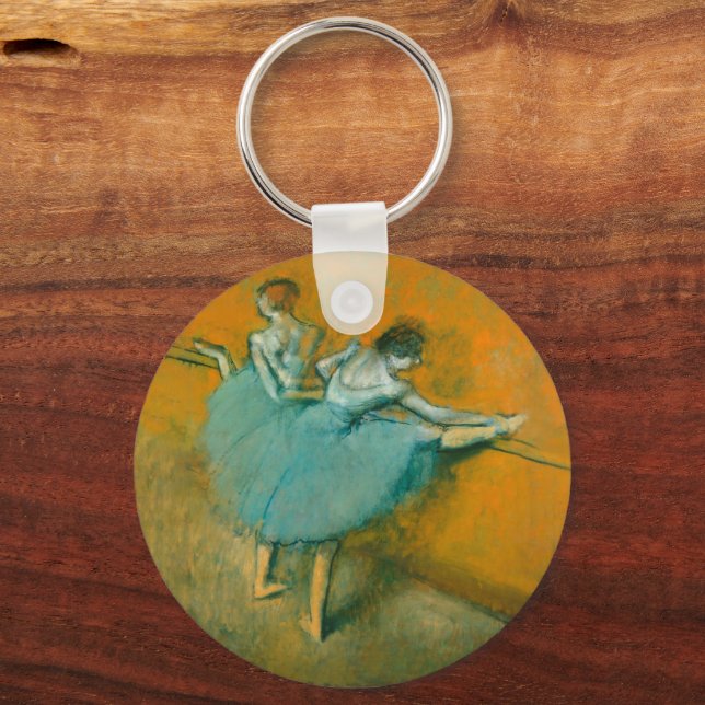 Chaveiro Edgar Degas Dançarinas na Barra Impressão: Arte do (Frente)