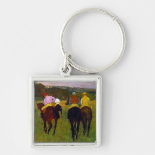 Chaveiro Edgar Degas Race Horses em Longchamp