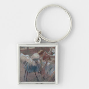 Chaveiro Edgar Degas   três dançarinos que preparam-se pa