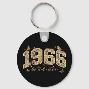 Chaveiro Edição Limitada de 60º Aniversário Floral 1966