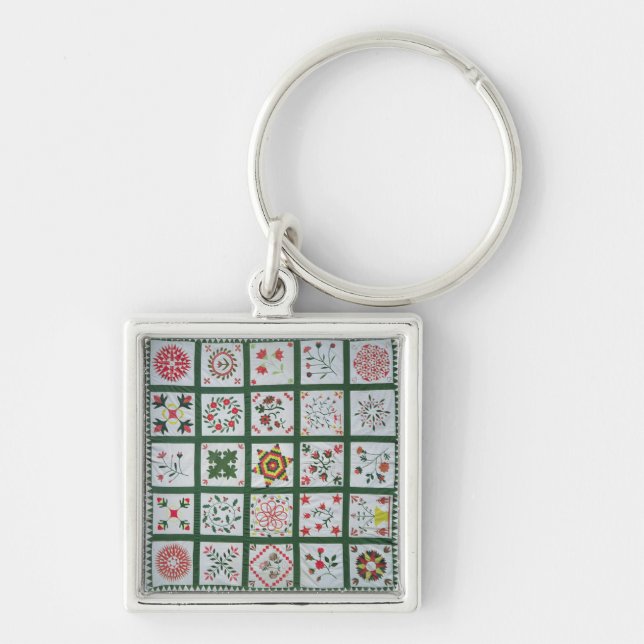 Chaveiro Edredão com flores da estação, 1844 do álbum (Frente)