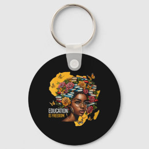 Chaveiro Educação de História Negra É Livros de Liberdade P