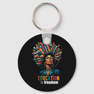 Chaveiro Educação É Liberdade Mês da História Negra Profess