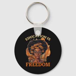 Chaveiro Educação É Liberdade Professor Negro Livros Histór