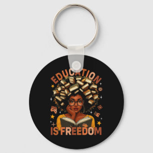 Chaveiro Educação É Liberdade Professor Negro Livros Histór