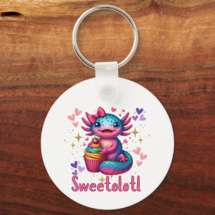 Chaveiro Edulcorantes Vibes Axolotl Amantes Cuteness