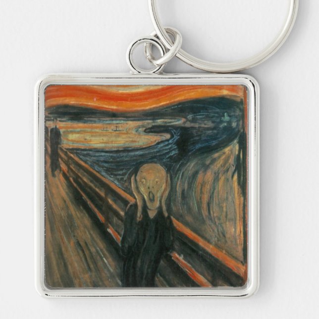 Chaveiro Edvard Munch - O Gritar (Frente)