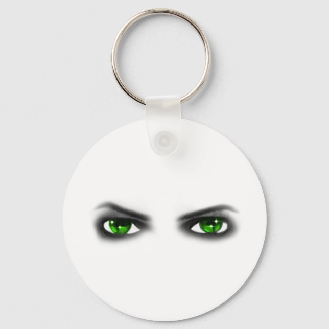 Chaveiro Eerie Green Eyes (Frente)