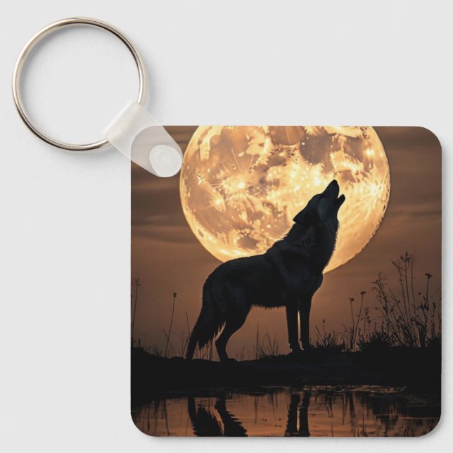 Chaveiro Eethal Wolf (Frente)