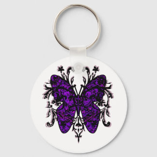 Chaveiro Efeito borboleta (roxo)
