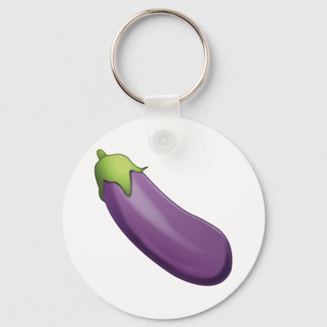 Chaveiro EggPlant - Emoji (Frente)