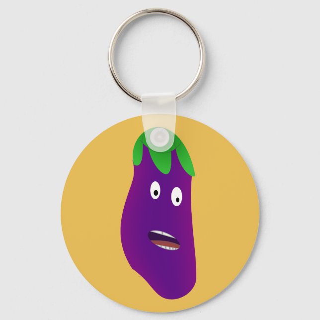 Chaveiro EggPlant surpreendida por Kenneth Yoncich (Frente)