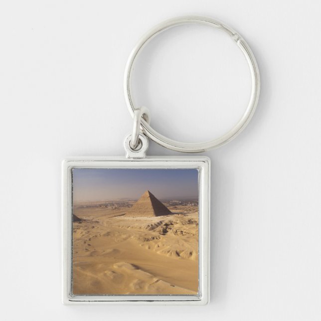 Chaveiro Egito, Pirâmides em Gizé, Khafre, Quéops, Menkaure (Frente)
