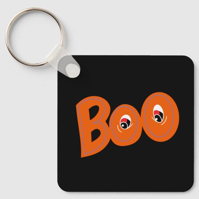 Chaveiro Ei, Boo, Eu Te Assustei Também Com Típica De Arte  (Frente)