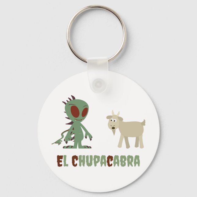 Chaveiro El Chupacabra (Frente)