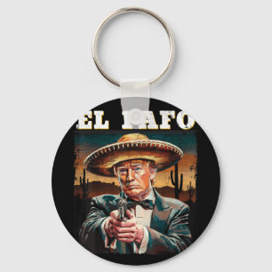 Chaveiro El Fafo Mexicano Sombrero Trump Fafo Design